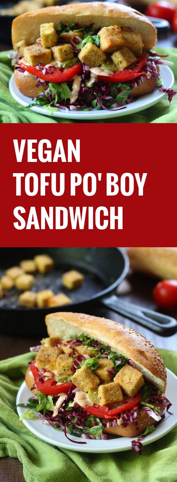 Tofu Po Boy Sandwiches