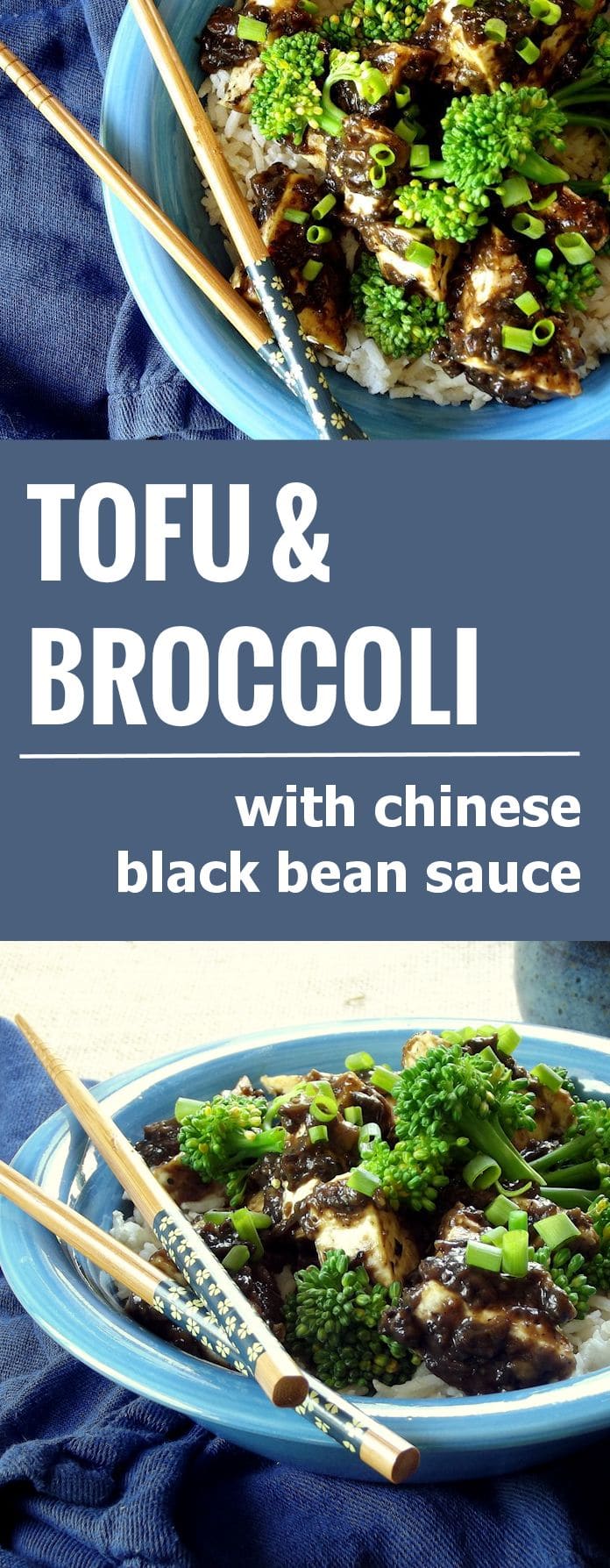 Crispy Tofu with Chinese Black Bean Sauce