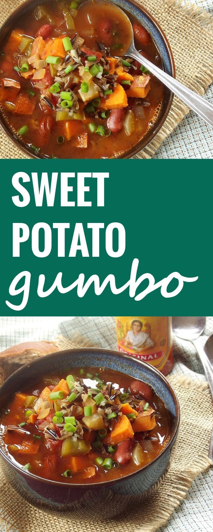 Sweet Potato Vegan Gumbo
