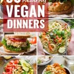 50 recetas de cenas veganas rápidas y saludables