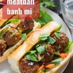 Vegan Meatball Banh Mi