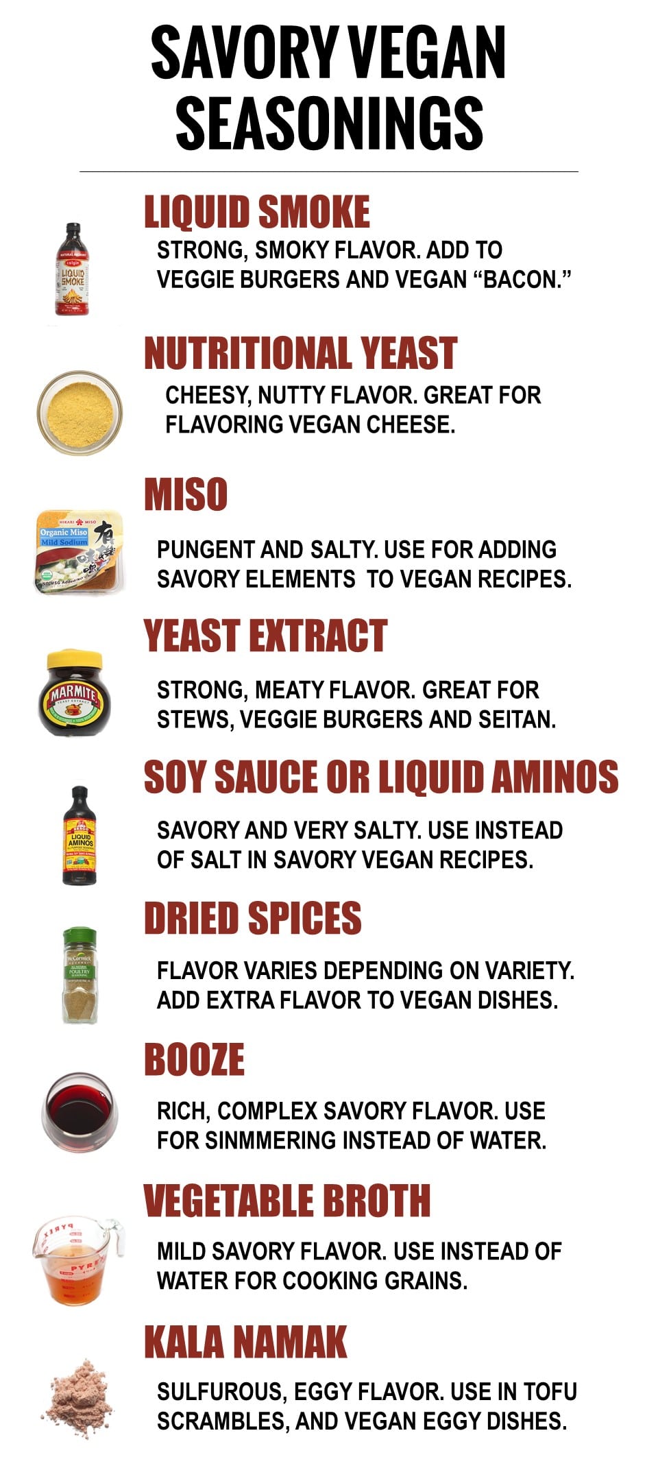 9 Seasonings for Adding Savory Flavor to Vegan Recipes