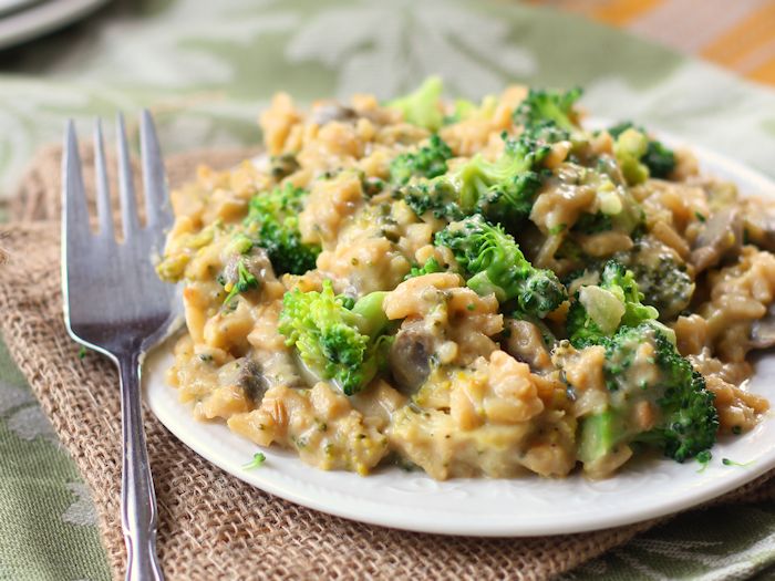 Vegan Broccoli Cheese Casserole