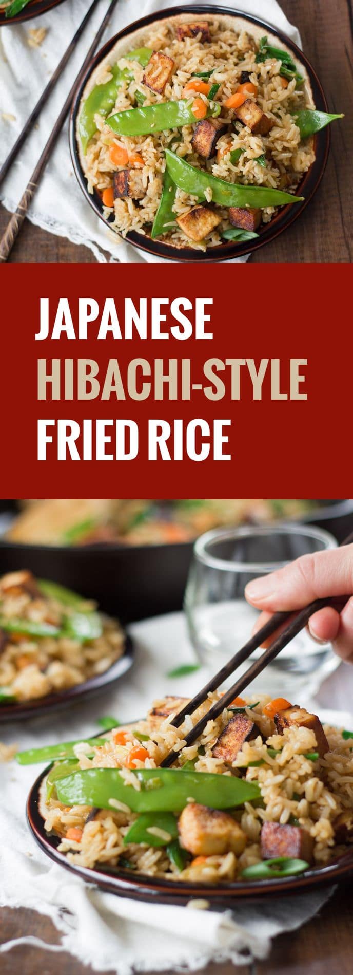 Hibachi-Style Japanese Fried Rice - Connoisseurus Veg