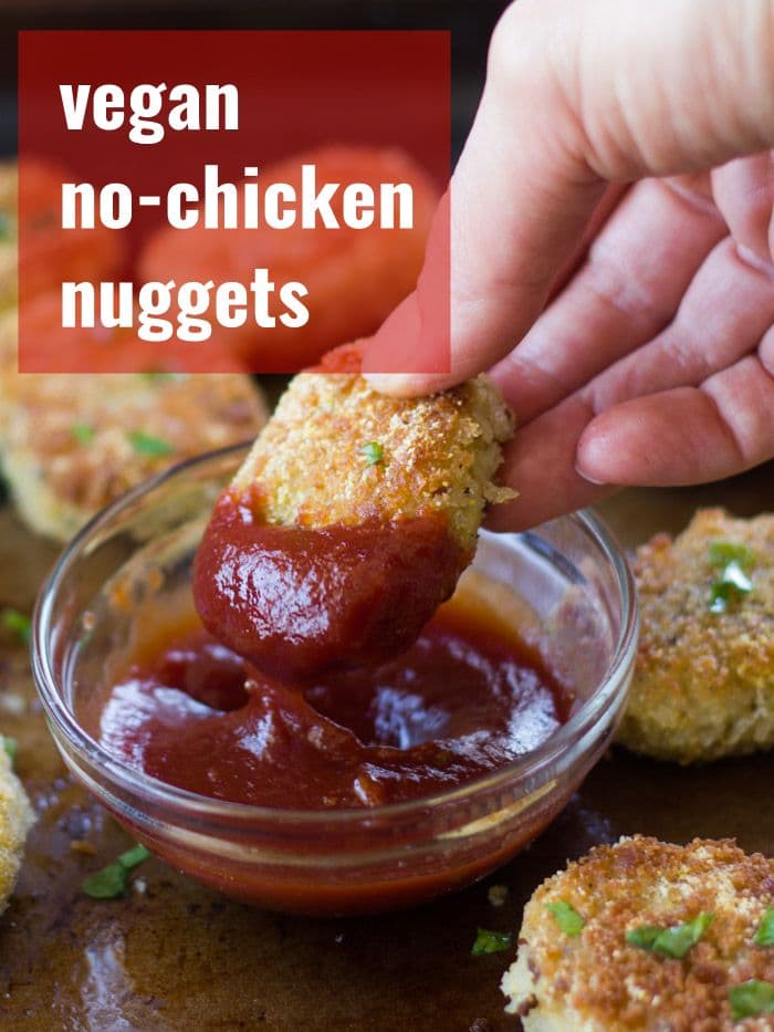 vegan no-chicken nuggets