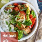 Thai Basil Tofu Stir-Fry