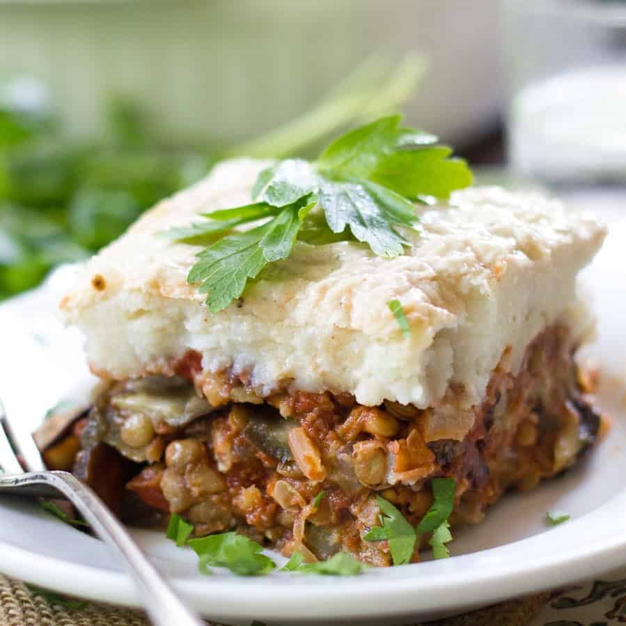 Vegan Eggplant Moussaka