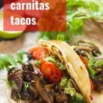 Mushroom Carnitas Tacos