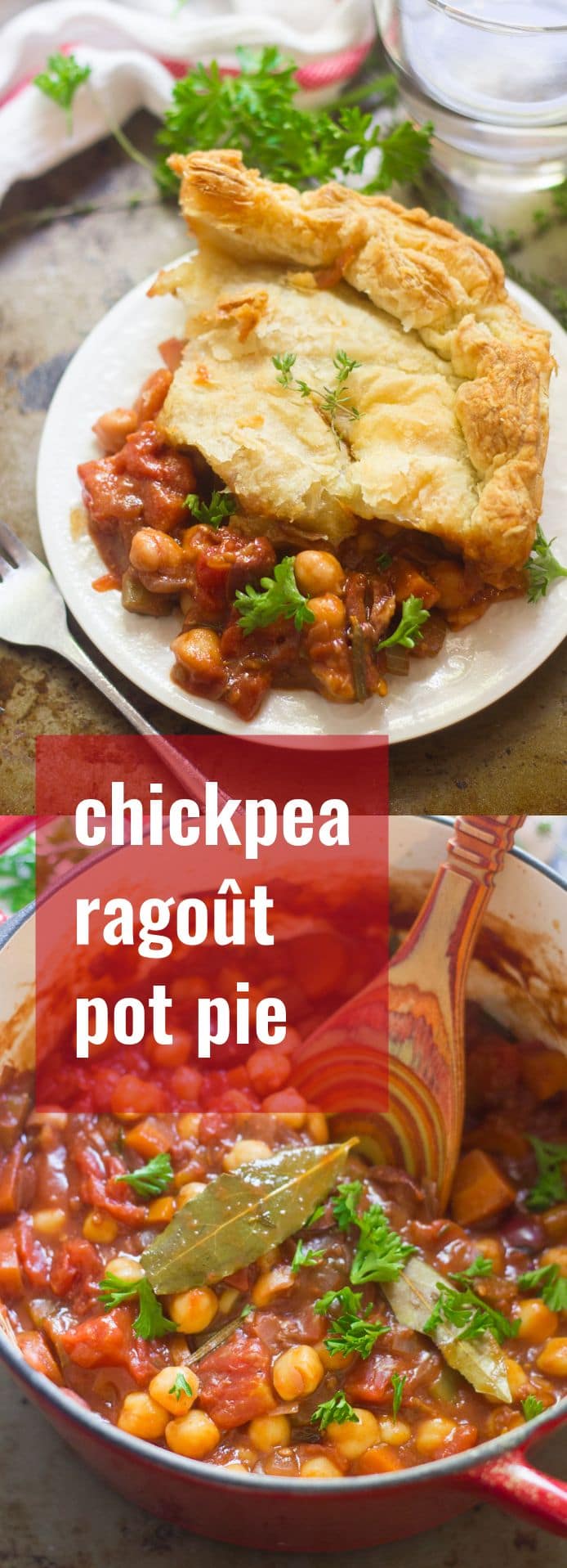 Chickpea Ragoût Pot Pie