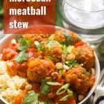 Vegan Moroccan Meatball Stew