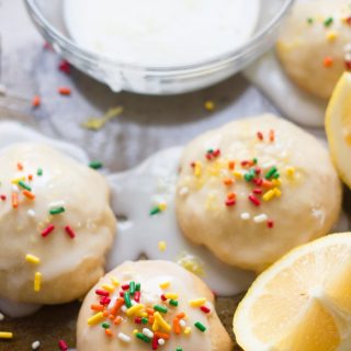 Vegan Lemon Ricotta Cookies