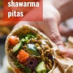 Lentil Shawarma Pitas