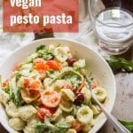 Creamy Vegan Pesto Pasta