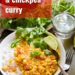 Corn & Chickpea Curry