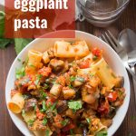 Spicy Eggplant Pasta