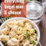 Vegan Everything Bagel Mac and Cheese