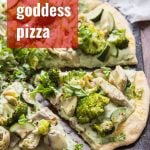 Vegan Green Goddess Pizza
