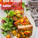 Grilled Tofu with Mango Salsa