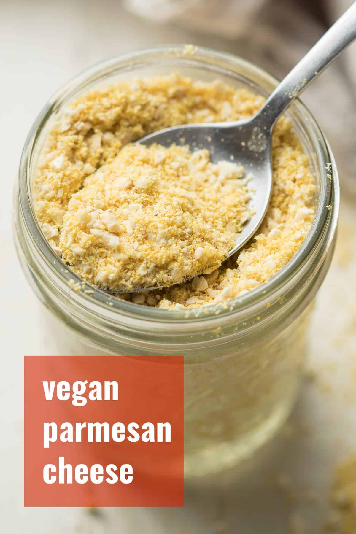 Easy Vegan Parmesan Cheese - Connoisseurus Veg