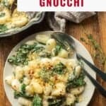 Vegan Gnocchi with Creamy Lemon Garlic Sauce