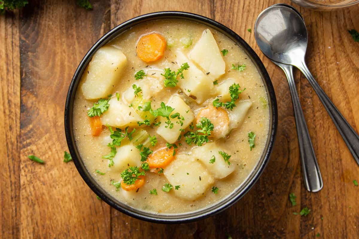 Classic Vegan Potato Soup