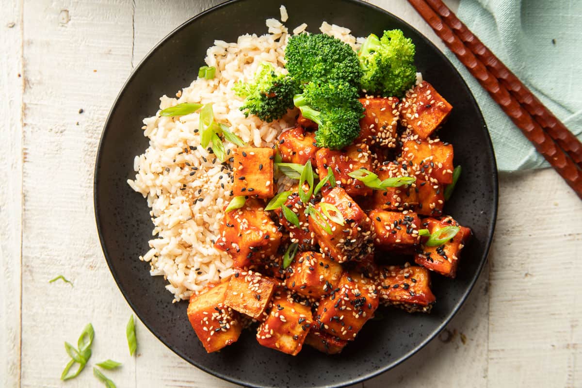 Spicy Gochujang Tofu