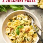 Pasta with Zucchini and Roasted Garlic