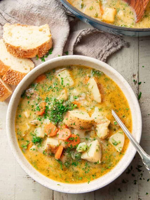 Vegan Potato Dill Soup