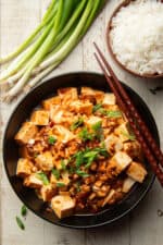 Vegan Mapo Tofu - Connoisseurus Veg