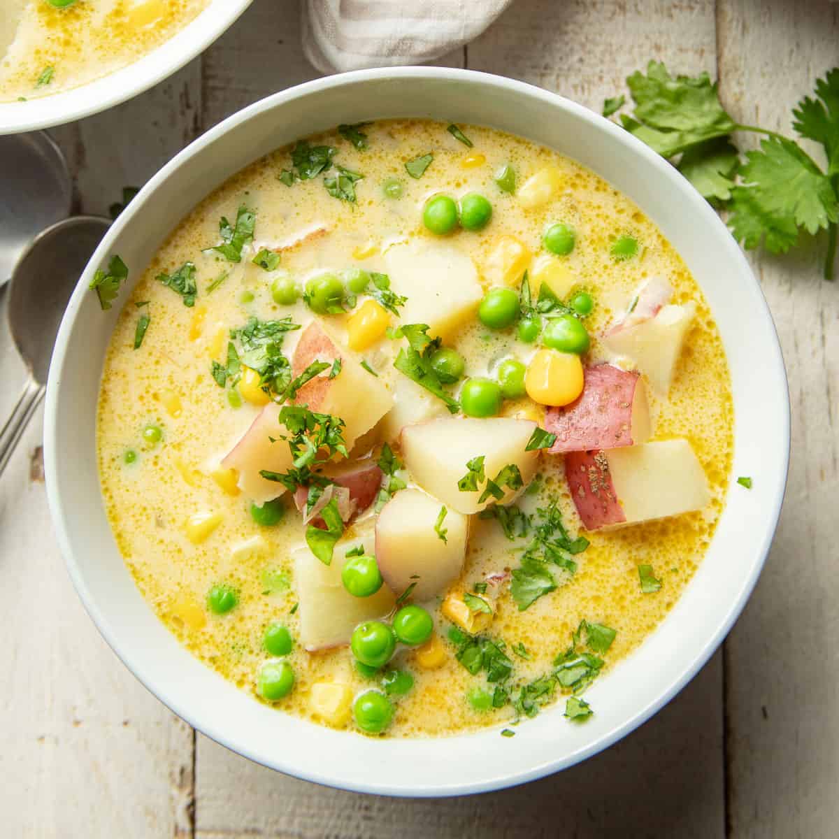 Easy Green Curry Soup