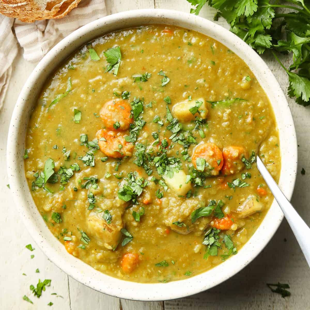Curried Split Pea Soup