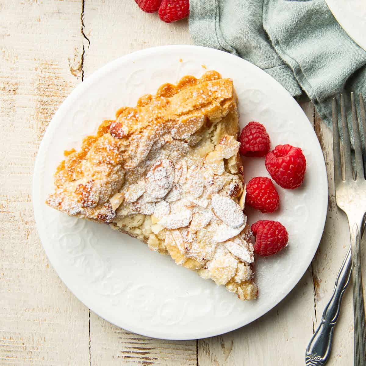 Easy Vegan Bakewell Tart