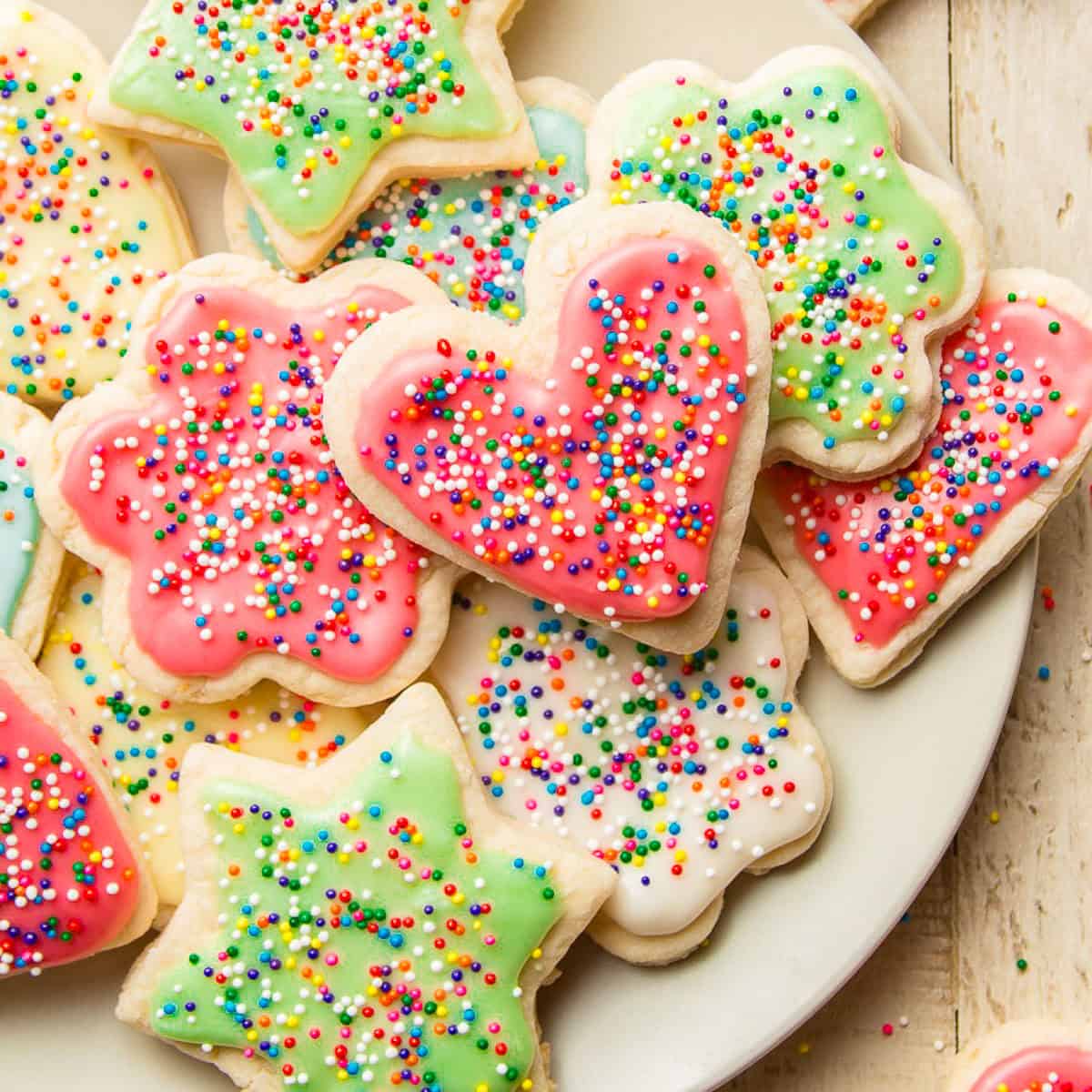 The Best Vegan Sugar Cookies