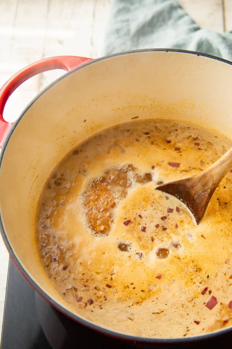 Red Corn Chowder Red Lentil Corn Chowder - Connoisseurus Veg