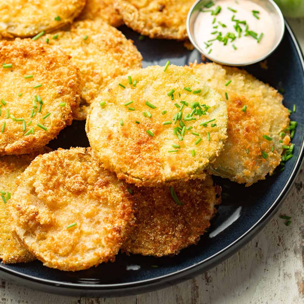 Vegan Fried Green Tomatoes