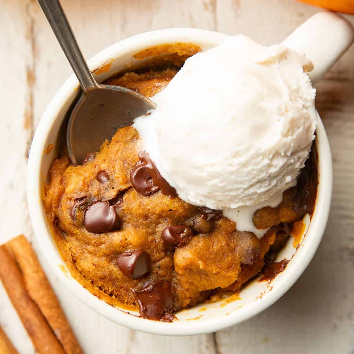 Pumpkin Mug Cake