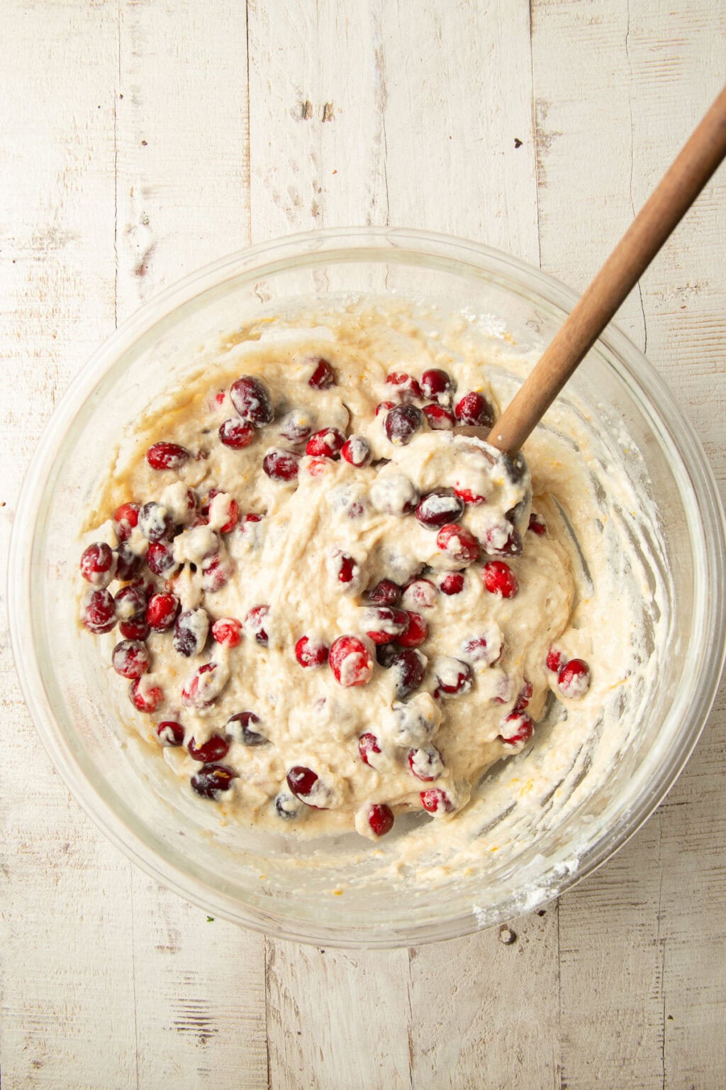 Vegan Cranberry Orange Coffee Cake - Connoisseurus Veg
