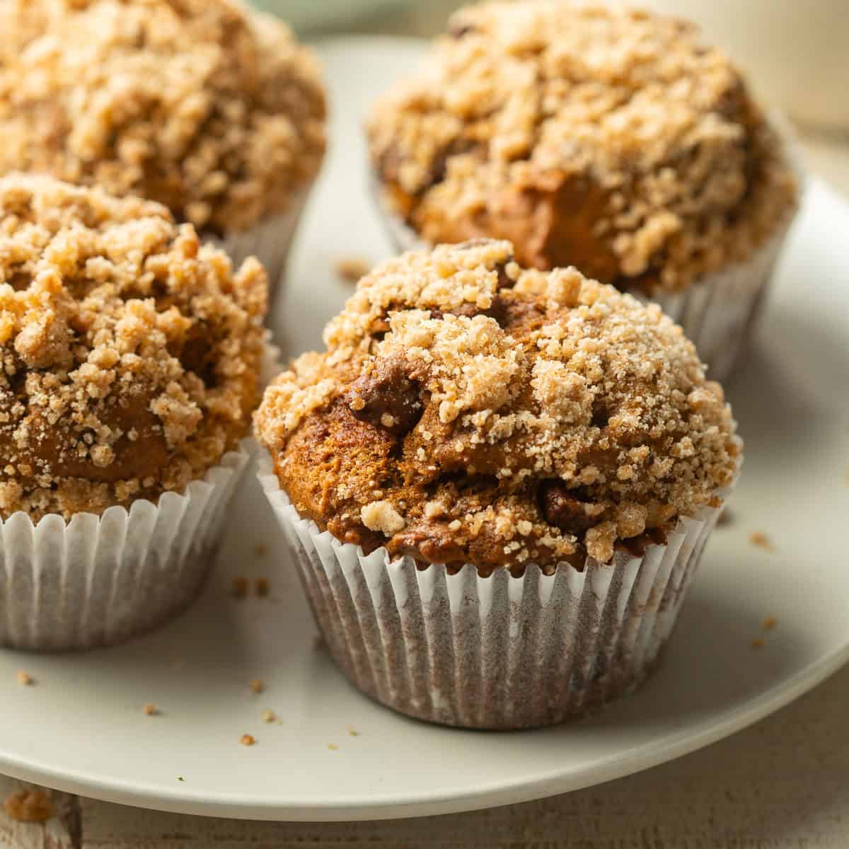 Vegan Gingerbread Muffins
