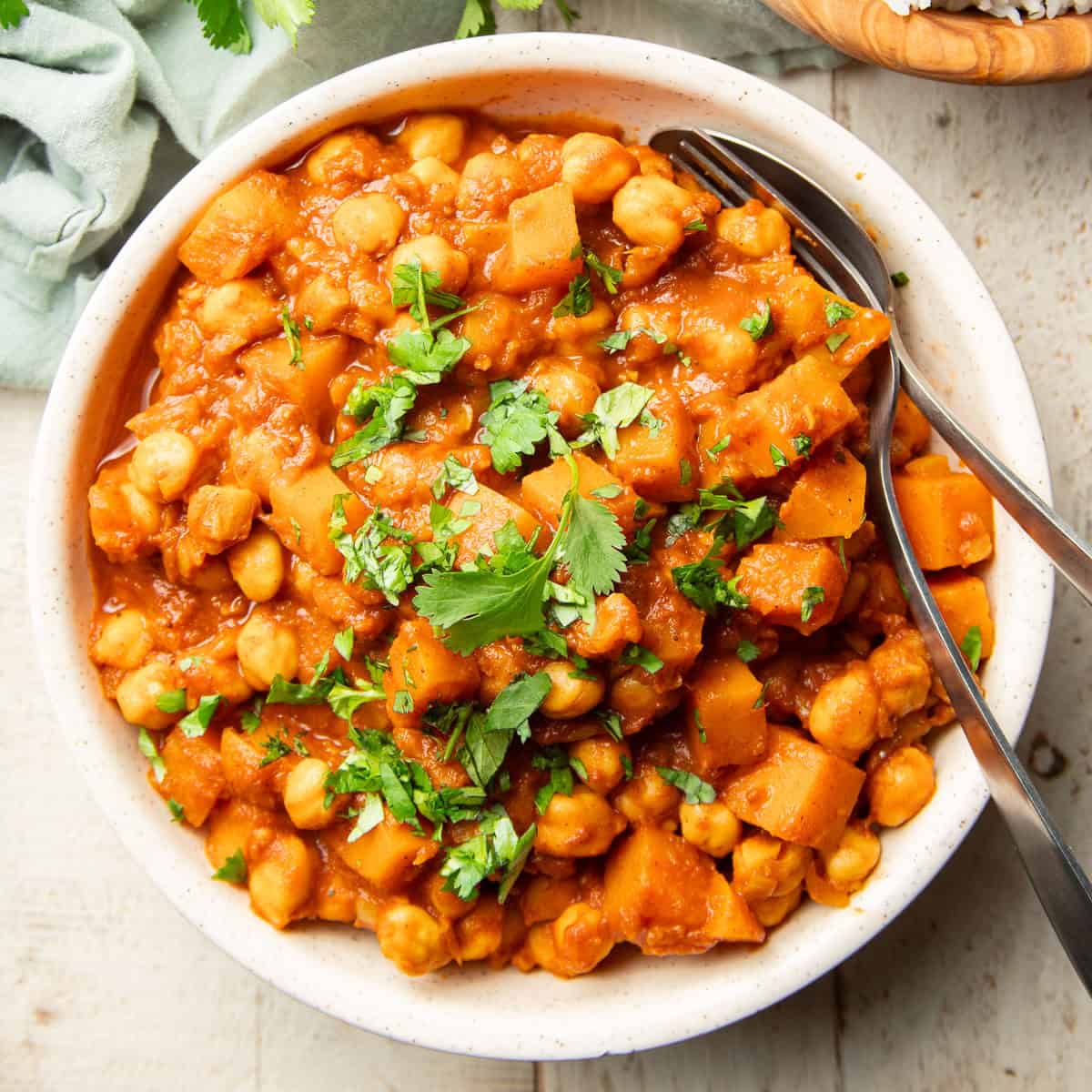 Butternut Squash Chana Masala