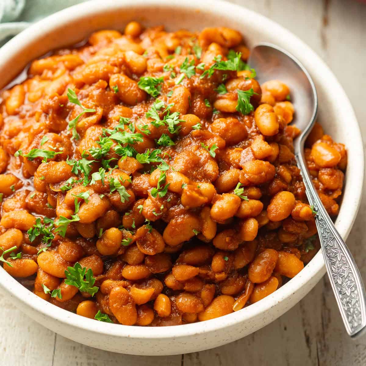 Slow Cooker Baked Beans