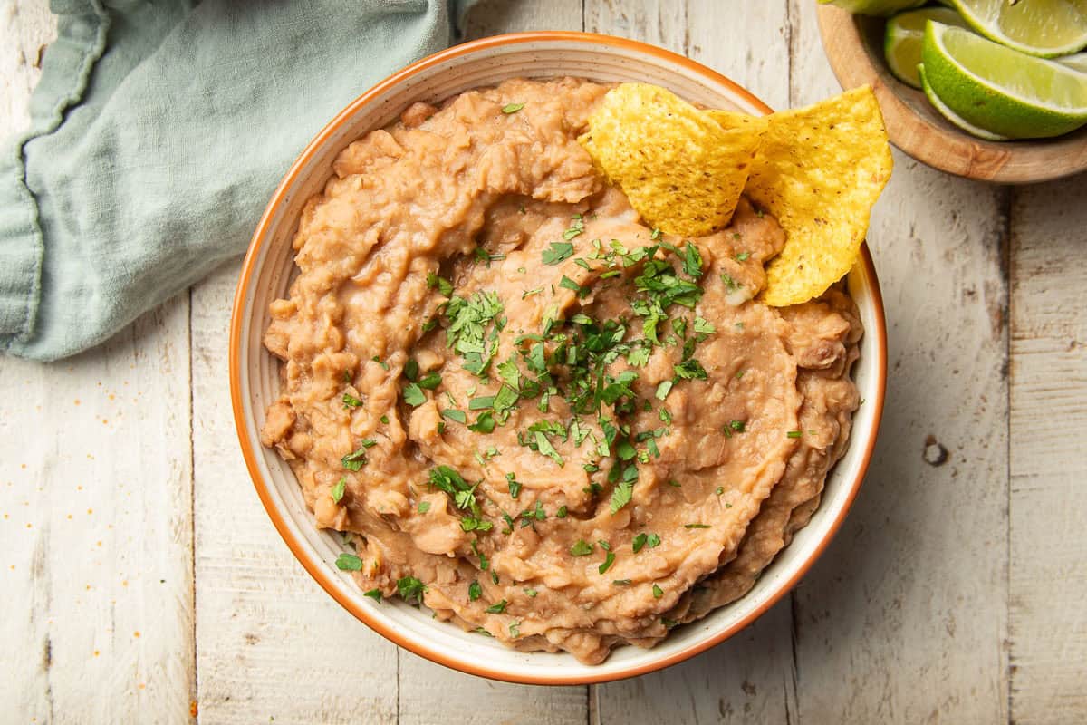Slow Cooker Refried Beans