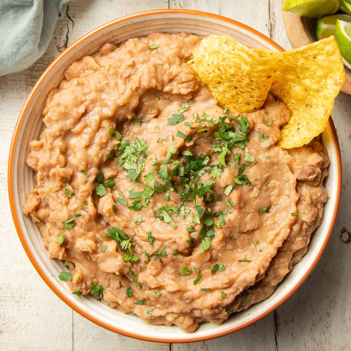 Slow Cooker Refried Beans