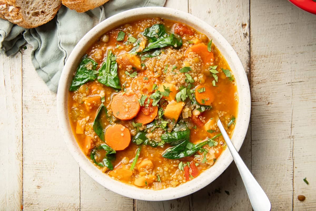 Smoky Harvest Quinoa Soup