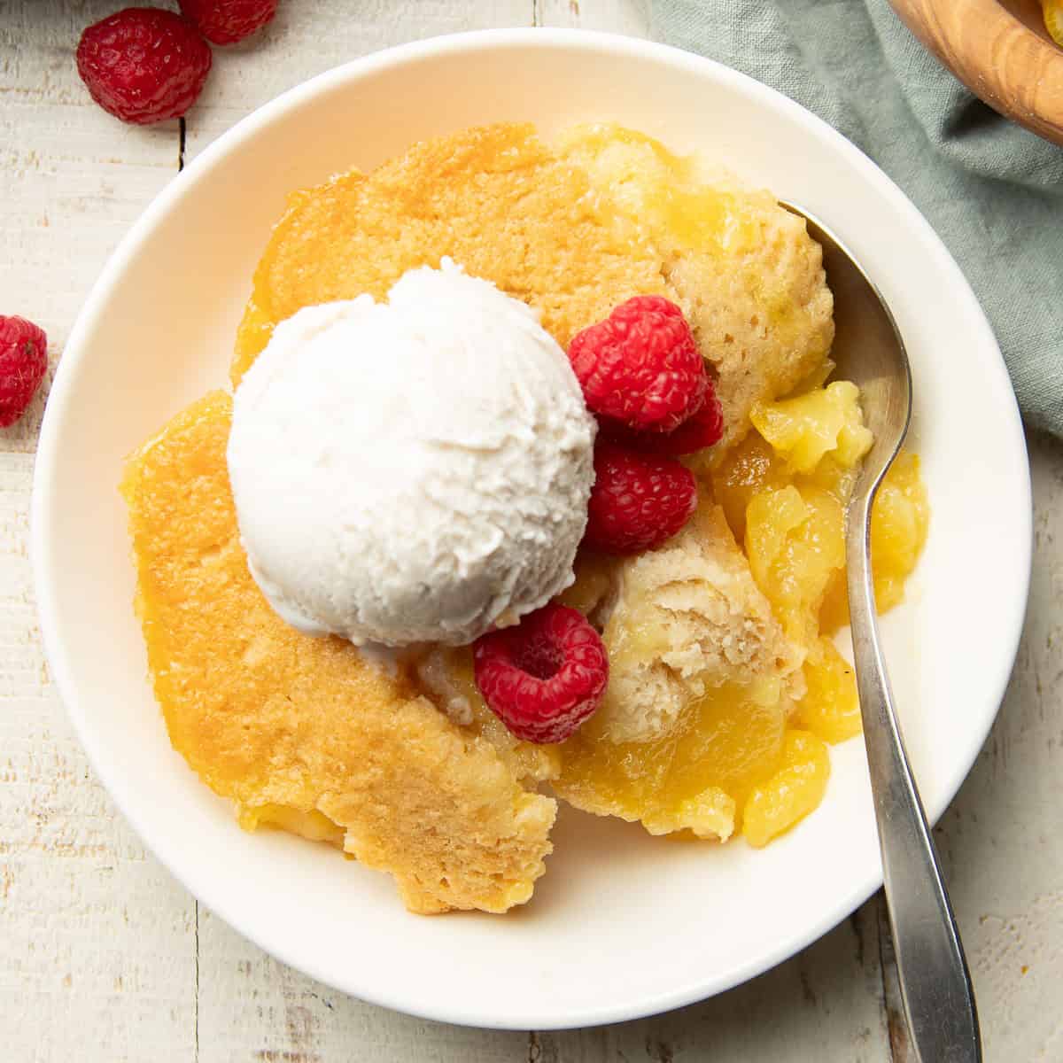 Magic Lemon Cobbler