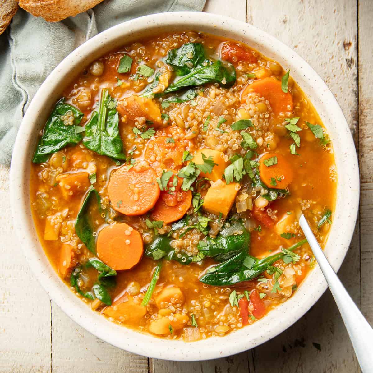 Smoky Harvest Quinoa Soup