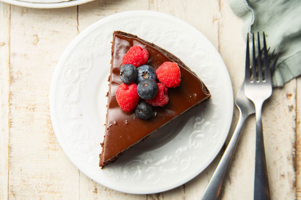 Vegan Chocolate Olive Oil Cake