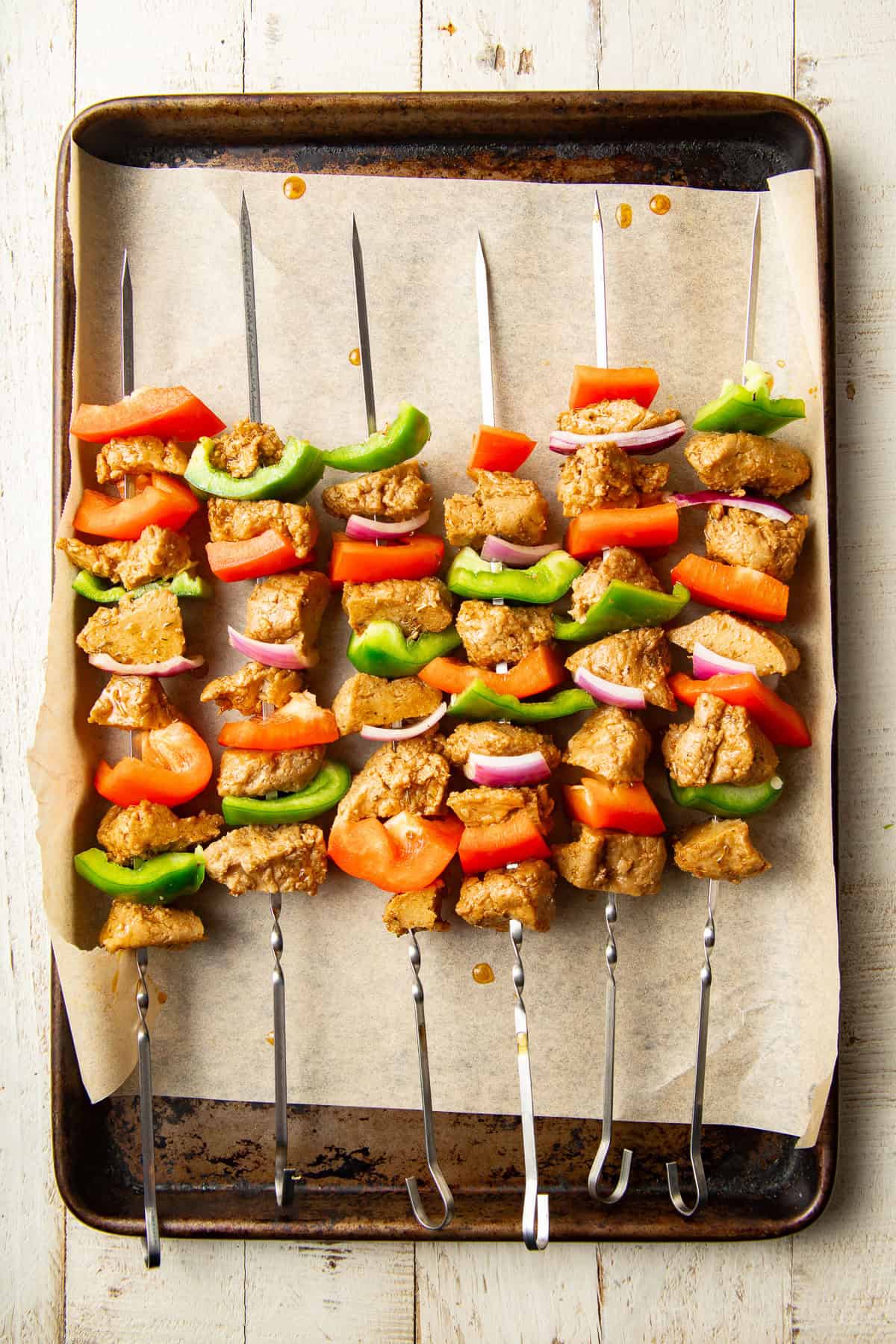 Vegan Souvlaki