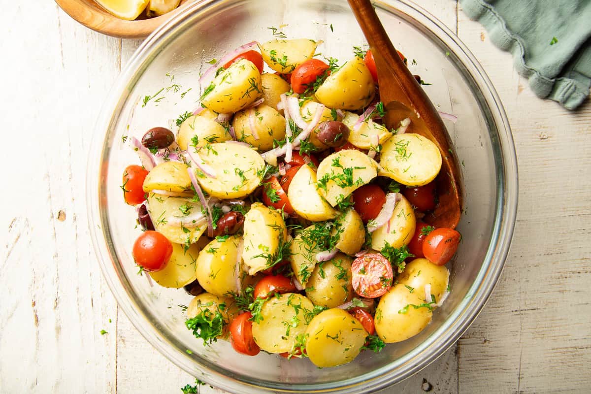 Mediterranean Potato Salad