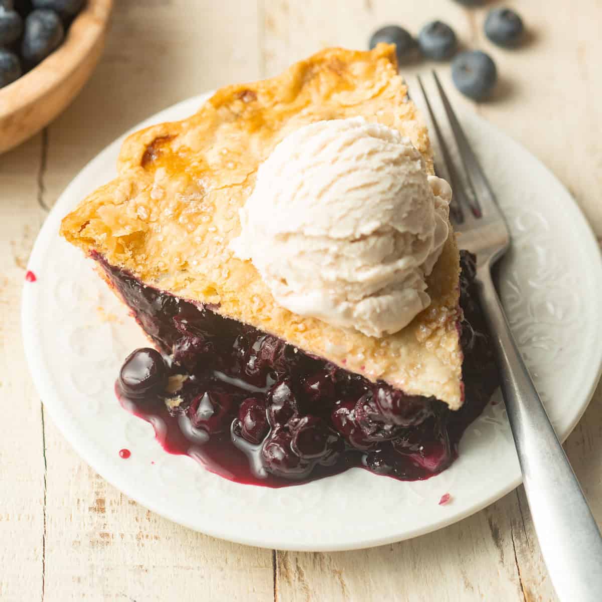Vegan Blueberry Pie