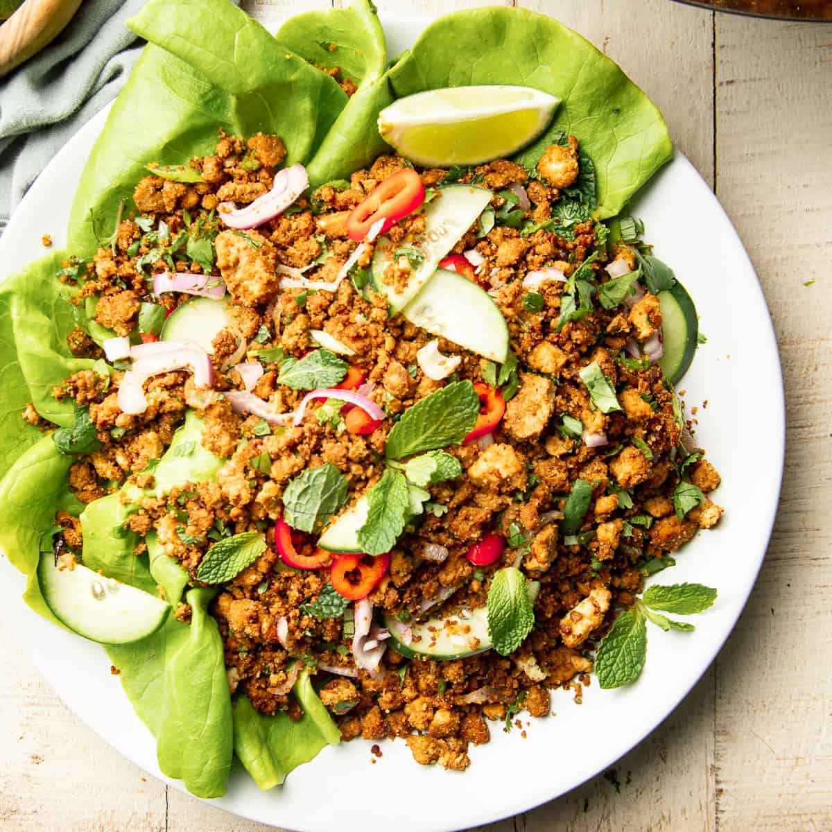 Vegan Larb